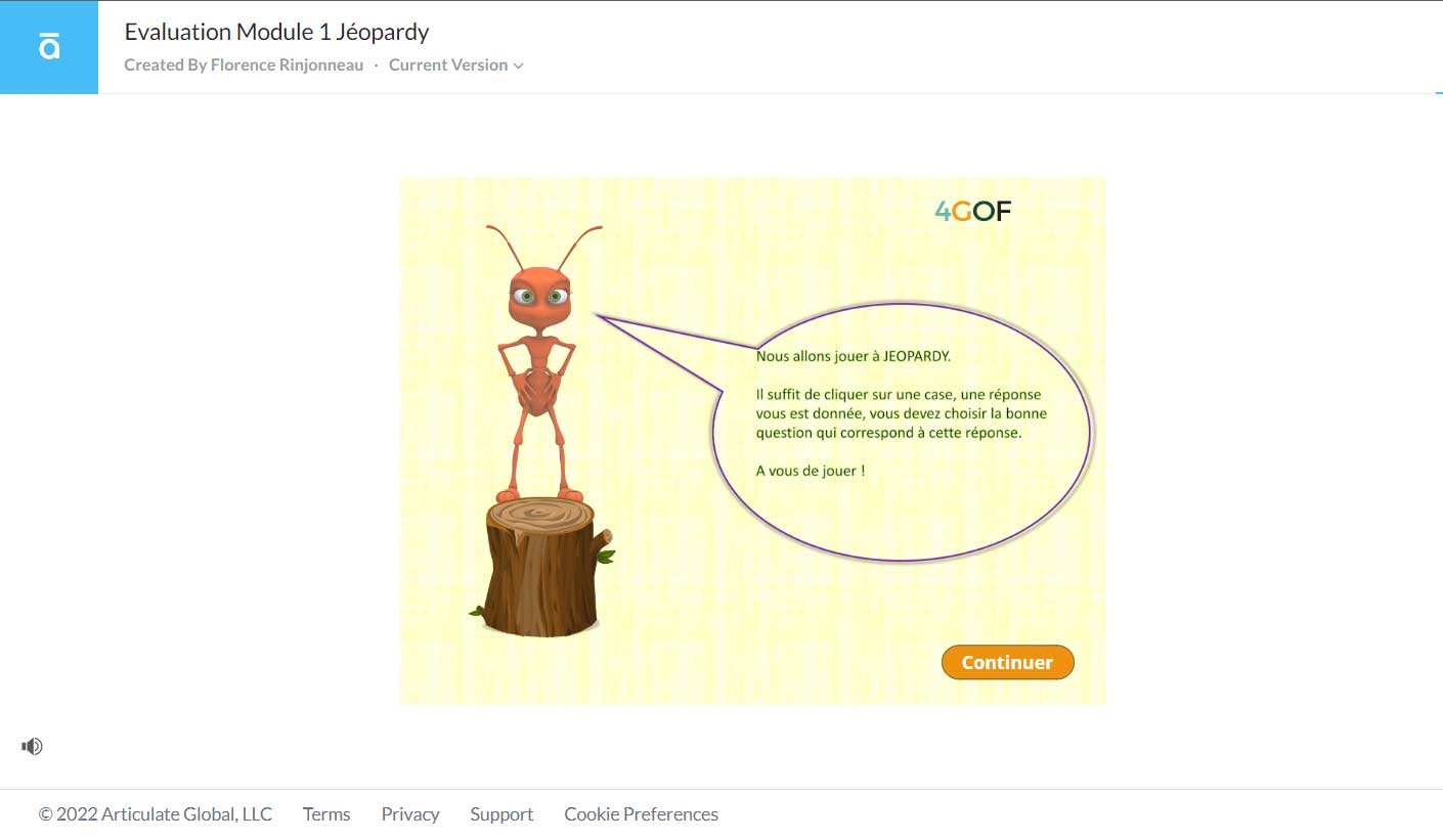 JEOPARDY Ce module issu du parcours de formation « Suivre sa Gestion Comptable et Commerciale » permet d’interpréter les éléments comptables et de gestion.