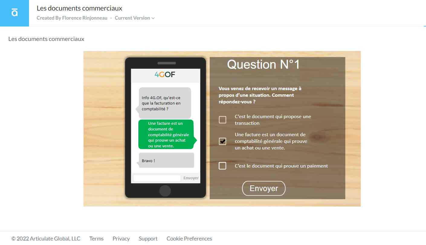 Formation Les documents commerciaux photo-1